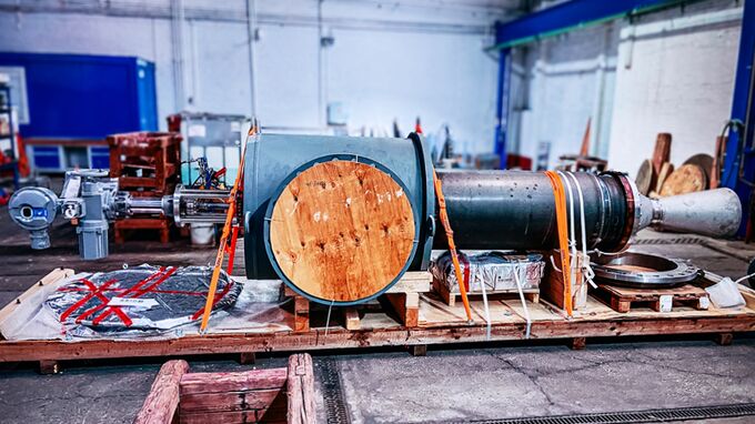 The controllable nozzle system of the steam jet compressor